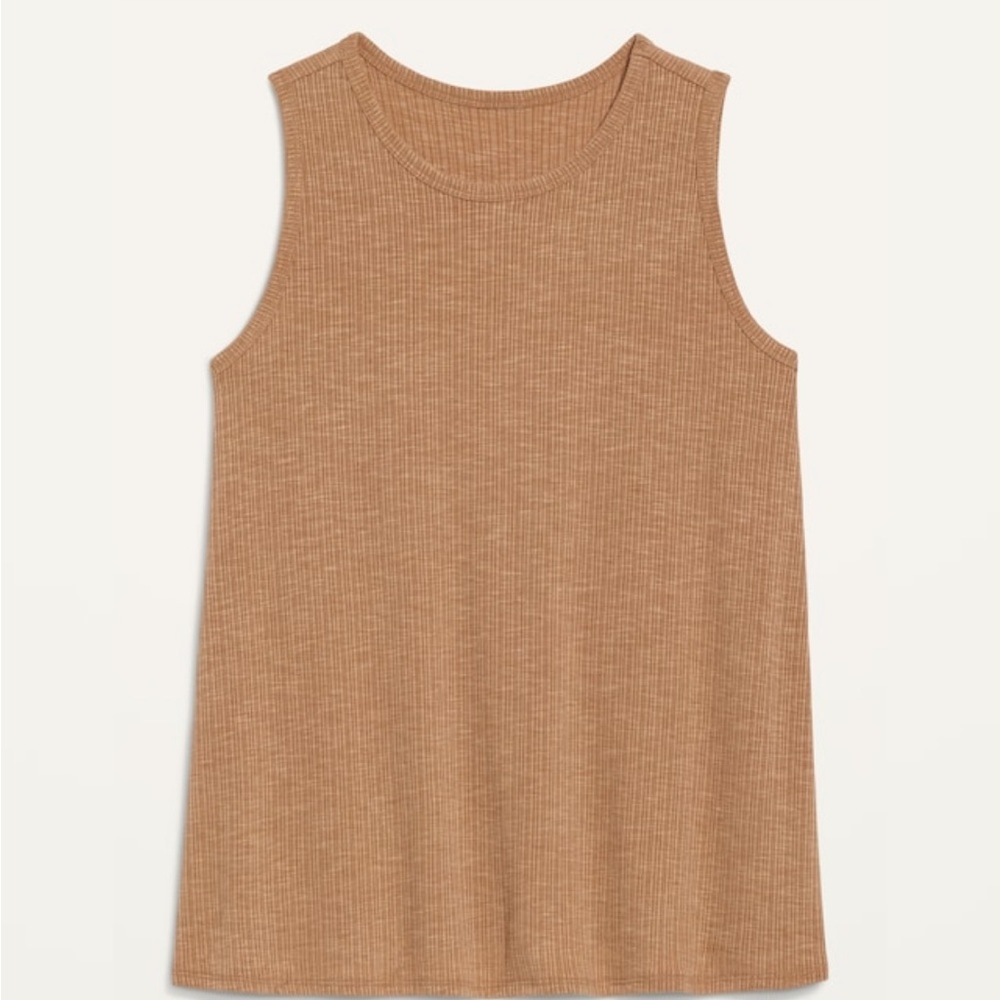 Old Navy Luxe Rib-Knit Swing Tank Top for Women